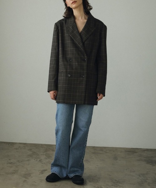 anuke（アンヌーク）の「anuke Oversize Double Jacket オーバー
