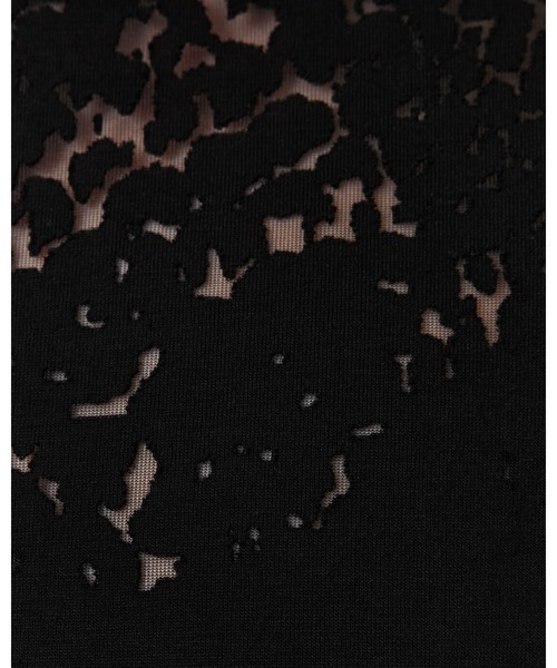 オールセインツ AllSaints Anna Snake Tee レディース シャツ トップス Black Anna Snake Print Devore T-Shirt Black | ALLSAINTS