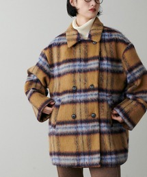 LARUTA（ラルータ）の「【LARUTA】シャギーミドルコート（ピーコート）」