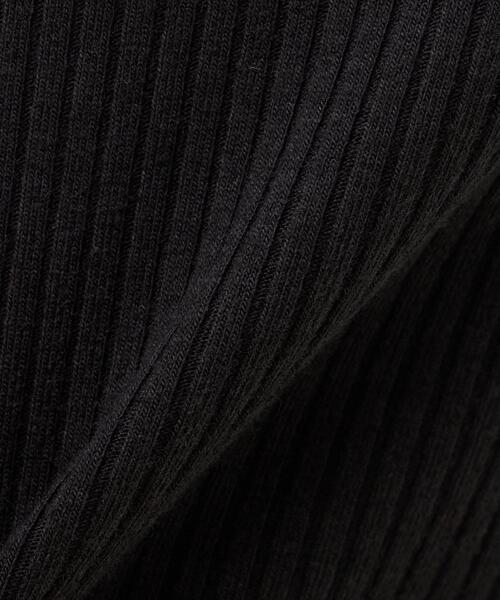 INGNI（イング）の「肩リボンリブキャミ（キャミソール・レディース・オフホワイト/ブラック・M）」の8枚目の写真