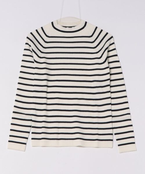 DISCOAT（ディスコート）の「リブハイネックプルオーバー（ニット/セーター・レディース・ネイビー/モカ/グレー系その他/ブラック系その他・FREE）」の4枚目の写真