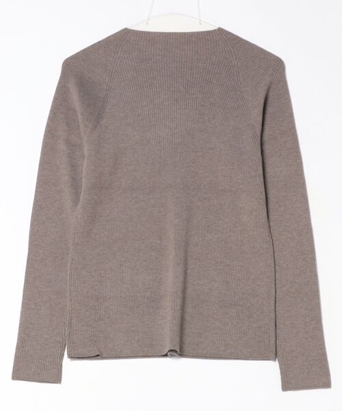 DISCOAT（ディスコート）の「リブハイネックプルオーバー（ニット/セーター・レディース・ネイビー/モカ/グレー系その他/ブラック系その他・FREE）」の5枚目の写真