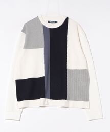 UNION STATION | *WEB限定 リラックスフィット カラーブロック スウェット(スウェット)