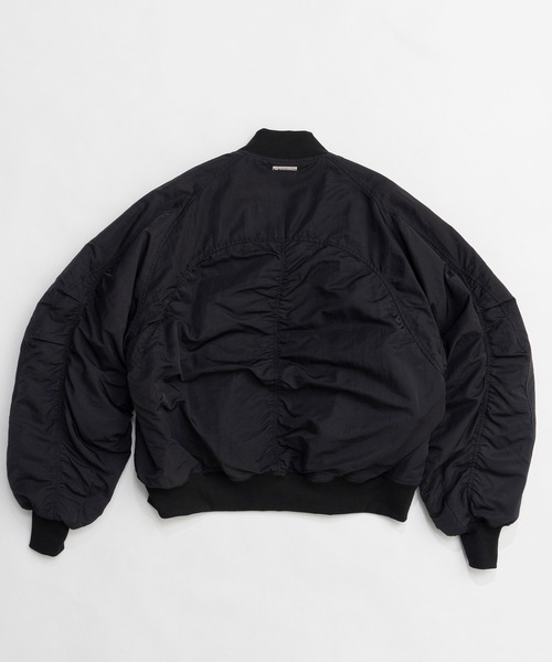 PRANK PROJECT（プランクプロジェクト）の「フォルムスリーブMA-1 / Form Sleeve MA-1（MA-1・レディース・ブラック・FREE）」の12枚目の写真