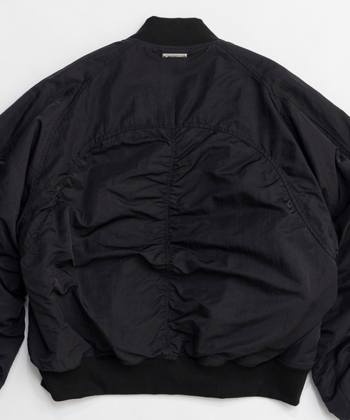 PRANK PROJECT（プランクプロジェクト）の「フォルムスリーブMA-1 / Form Sleeve MA-1（MA-1・レディース・ブラック・FREE）」の14枚目の写真