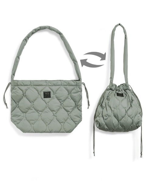 TAION(タイオン)の「【TAION】タイオンMILITARY DOWN SHOULDER BAG TAION-SB01ML-1(ショルダーバッグ・メンズ・グリーン系その他/ダークネイビー/ブラック/ブラウン系その他/ダークオリーブ/マルチ/その他・ONE SIZE)」の4枚目の写真