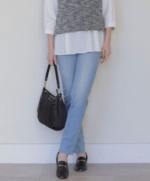 【洗える】BASIC STRETCH DENIM スキニー パンツ
