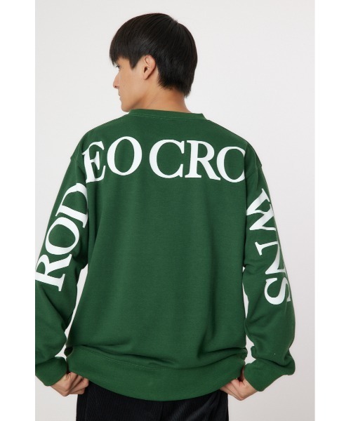 【スピック＆スパン】カラーロゴスウェット　グリーン OBLADA*Spick CINCH CREATIVE SWEAT（スウェット）｜Spick and