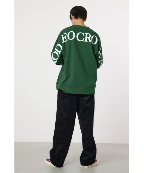 RODEO CROWNS - ロデオクラウンズ　バックロゴ　ビッグトレーナー　プルオーバー RODEO CROWNS WIDE BOWL | メンズバックロゴスウェット