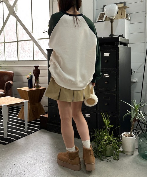 apres jour mignon(アプレジュールミニョン)の「厚底フェイクムートンブーツ【ZOZOTOWN限定アイテム】(ブーツ・レディース・ブラック/グレー/キャメル・MEDIUM/SMALL/LARGE/X-LARGE)」の11枚目の写真