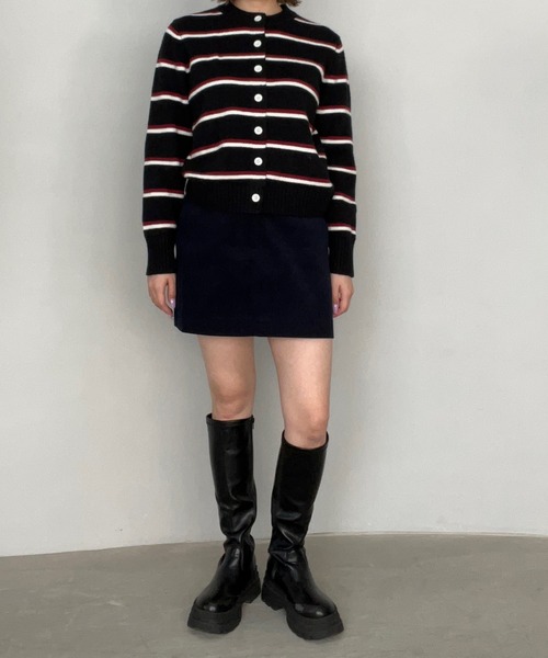 コーデュロイ ミニスカート FD24B018【Fano Studios】-ファッション