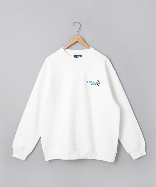 PENNEYS(ぺニーズ)の「Penneys(ぺニーズ)別注裏起毛ビッグワンポイントスウェット(スウェット・メンズ・ホワイト/ブラック/グレー・M/L/XL)」の6枚目の写真