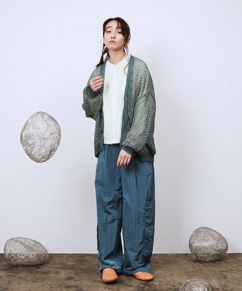 Dulcamara（ドゥルカマラ）の「リップストップ8ポケットカーゴPT（カーゴパンツ・メンズ・ブラック/ブルー/ホワイト・0/1/2）」の10枚目の写真