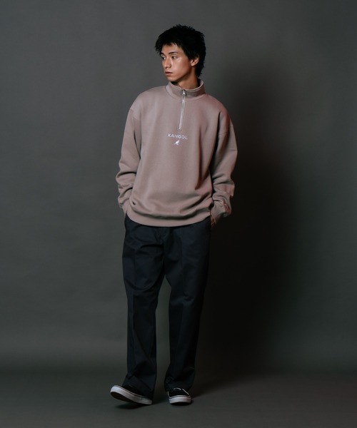 Dickies(ディッキーズ)の「【DICKIES/ディッキーズ】TCツイルワイドストレートパンツ(チノパンツ・メンズ・ブラック/チャコールグレー/ブラウン/ベージュ・LARGE/MEDIUM/X-LARGE)」の22枚目の写真