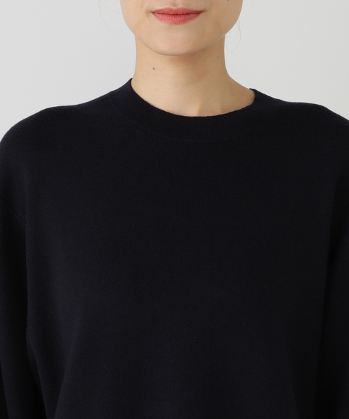 AP STUDIO（エーピーストゥディオ）の「オーバーサイズウールニット（ニット/セーター・レディース・ネイビー/チャコールグレー・FREE）」の17枚目の写真