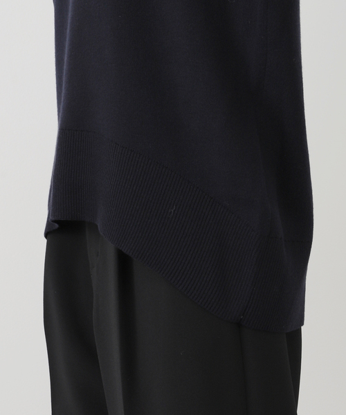 AP STUDIO（エーピーストゥディオ）の「オーバーサイズウールニット（ニット/セーター・レディース・ネイビー/チャコールグレー・FREE）」の21枚目の写真