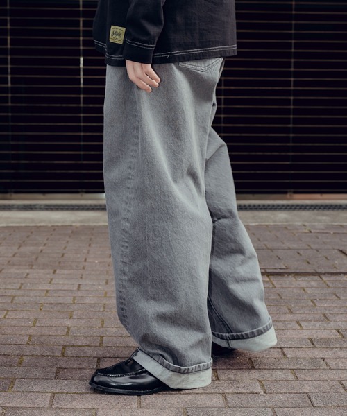 セール】Easy baggy denim（デニムパンツ）｜Subciety