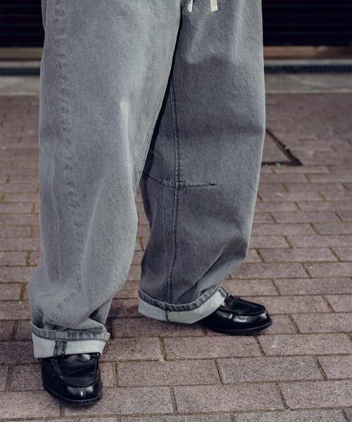 セール】Easy baggy denim（デニムパンツ）｜Subciety
