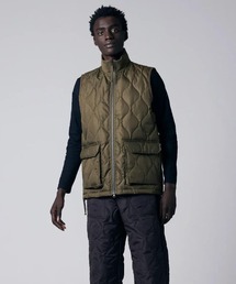STONE 00’s オリーブグリーンダウンベスト downvest STONE 00's オリーブグリーンダウンベスト downvest STONE 00's