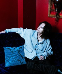 TASTE by Knit | 【TASTE by Knit】Layered knit blouson(ブルゾン)