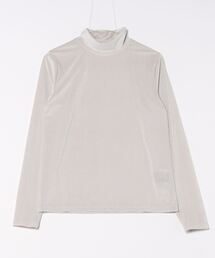 シアートリコットベロアタートルカットソー