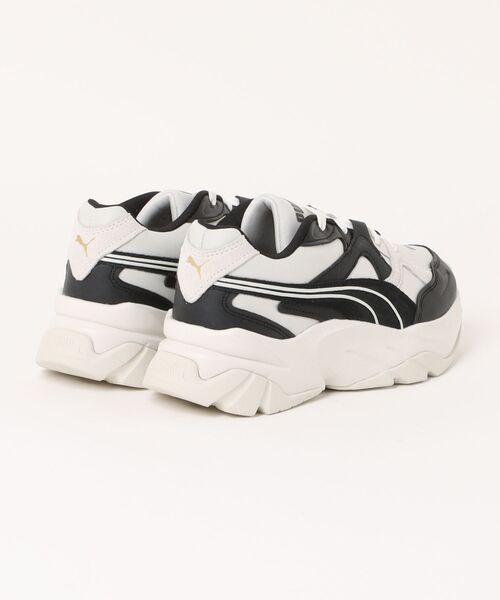 PUMA(プーマ)の「【EC限定展開】PUMA/プーマ レディース スニーカー 厚底 韓国 モノトーン SOPHYR QUIET LUX 401314(スニーカー・レディース・ブラック×ホワイト/ホワイト×ブラック・25cm/24.5cm/24cm/23.5cm/23cm)」の13枚目の写真