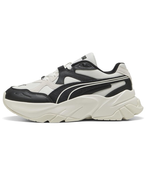 PUMA(プーマ)の「【EC限定展開】PUMA/プーマ レディース スニーカー 厚底 韓国 モノトーン SOPHYR QUIET LUX 401314(スニーカー・レディース・ブラック×ホワイト/ホワイト×ブラック・25cm/24.5cm/24cm/23.5cm/23cm)」の3枚目の写真