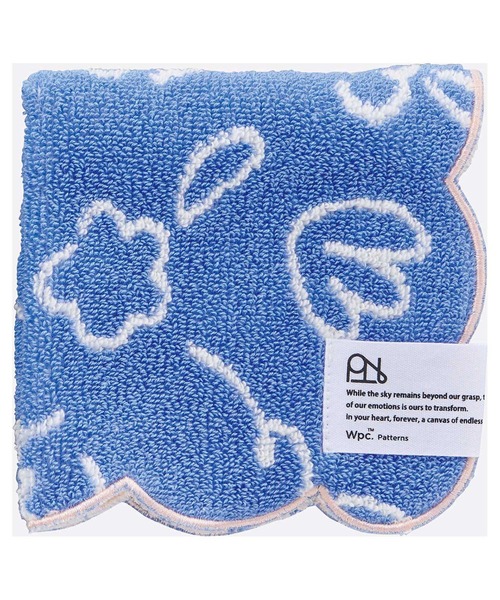 Wpc.（ダブリュピーシー）の「Wpc. Patterns ハンカチ スカラップ（ハンカチ/ハンドタオル・レディース・サックスブルー/イエロー系その他/ホワイト系その他/レッド系その他/ネイビー/チャコール/ホワイト系その他3/ブルー系その他・FREE）」の6枚目の写真
