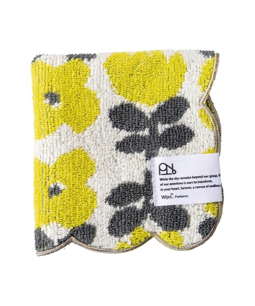 Wpc.（ダブリュピーシー）の「Wpc. Patterns ハンカチ スカラップ（ハンカチ/ハンドタオル・レディース・サックスブルー/イエロー系その他/ホワイト系その他/レッド系その他/ネイビー/チャコール/ホワイト系その他3/ブルー系その他・FREE）」の7枚目の写真