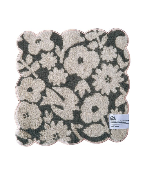 Wpc.（ダブリュピーシー）の「Wpc. Patterns ハンカチ スカラップ（ハンカチ/ハンドタオル・レディース・サックスブルー/イエロー系その他/ホワイト系その他/レッド系その他/ネイビー/チャコール/ホワイト系その他3/ブルー系その他・FREE）」の12枚目の写真