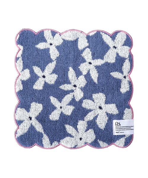 Wpc.（ダブリュピーシー）の「Wpc. Patterns ハンカチ スカラップ（ハンカチ/ハンドタオル・レディース・サックスブルー/イエロー系その他/ホワイト系その他/レッド系その他/ネイビー/チャコール/ホワイト系その他3/ブルー系その他・FREE）」の14枚目の写真