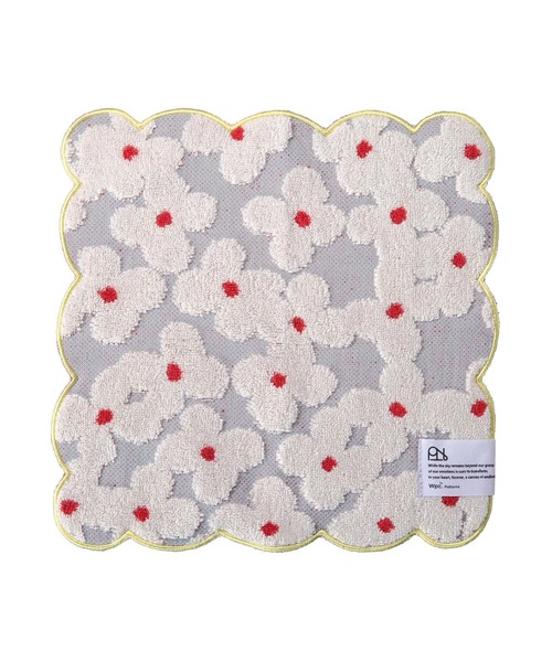 Wpc.（ダブリュピーシー）の「Wpc. Patterns ハンカチ スカラップ（ハンカチ/ハンドタオル・レディース・サックスブルー/イエロー系その他/ホワイト系その他/レッド系その他/ネイビー/チャコール/ホワイト系その他3/ブルー系その他・FREE）」の11枚目の写真