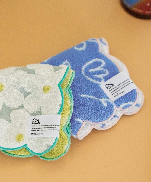 Wpc.（ダブリュピーシー）の「Wpc. Patterns ハンカチ スカラップ（ハンカチ/ハンドタオル・レディース・サックスブルー/イエロー系その他/ホワイト系その他/レッド系その他/ネイビー/チャコール/ホワイト系その他3/ブルー系その他・FREE）」の19枚目の写真