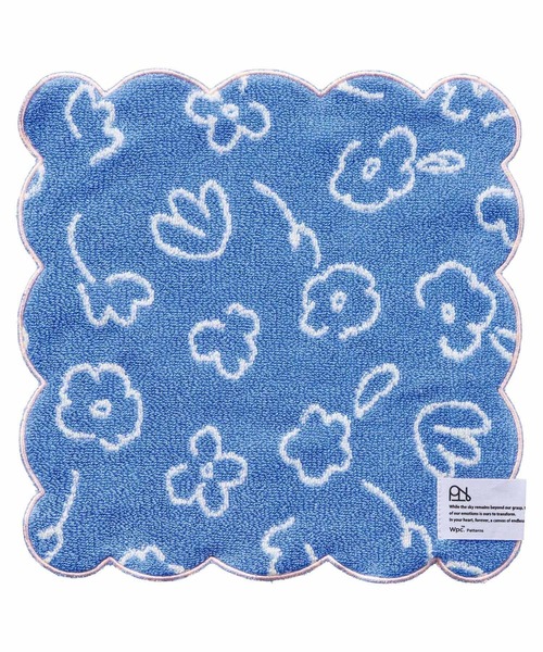 Wpc.（ダブリュピーシー）の「Wpc. Patterns ハンカチ スカラップ（ハンカチ/ハンドタオル・レディース・サックスブルー/イエロー系その他/ホワイト系その他/レッド系その他/ネイビー/チャコール/ホワイト系その他3/ブルー系その他・FREE）」の21枚目の写真