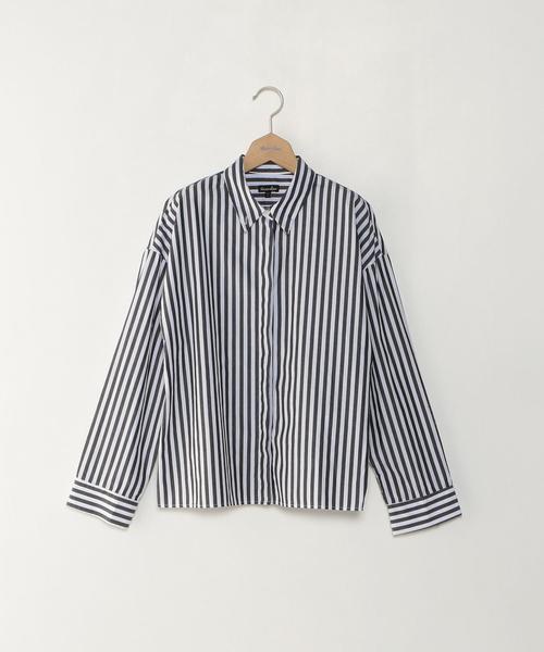 BEAUTY&YOUTH UNITED ARROWS(ビューティーアンドユースユナイテッドアローズ)の「<Steven Alan>DRUMMOND SHIRT 2/シャツ ◆(シャツ/ブラウス・レディース・ブラック/その他1/ホワイト・SMALL)」の3枚目の写真