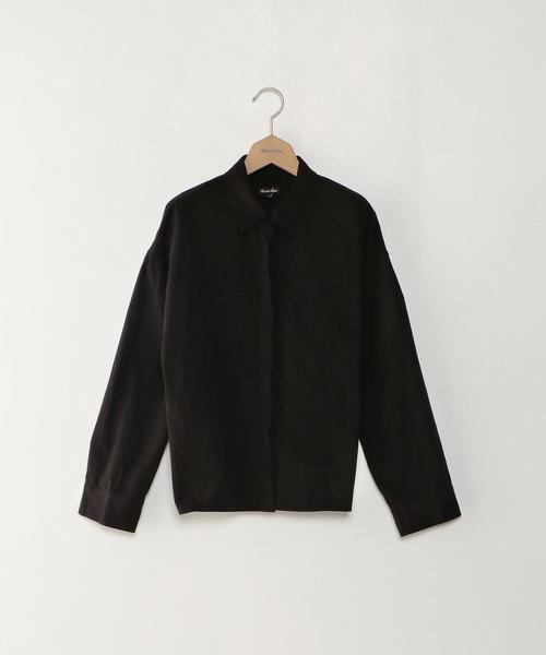 BEAUTY&YOUTH UNITED ARROWS(ビューティーアンドユースユナイテッドアローズ)の「<Steven Alan>DRUMMOND SHIRT 2/シャツ ◆(シャツ/ブラウス・レディース・ブラック/その他1/ホワイト・SMALL)」の1枚目の写真