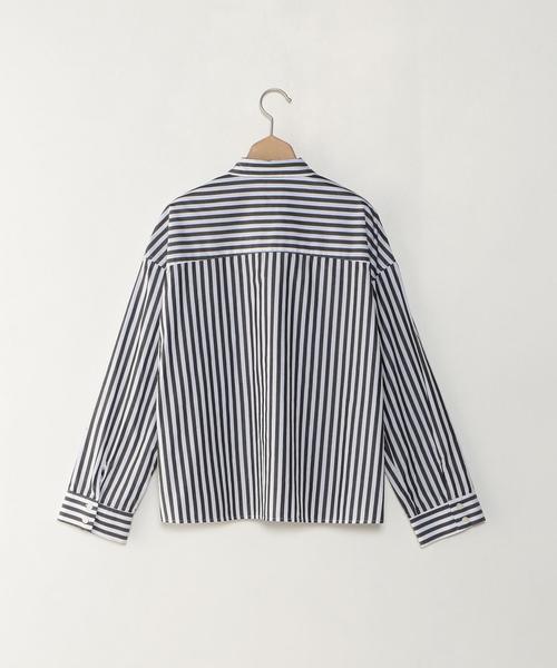 BEAUTY&YOUTH UNITED ARROWS(ビューティーアンドユースユナイテッドアローズ)の「<Steven Alan>DRUMMOND SHIRT 2/シャツ ◆(シャツ/ブラウス・レディース・ブラック/その他1/ホワイト・SMALL)」の4枚目の写真