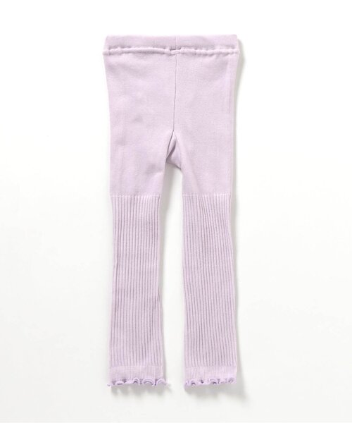 BREEZE（ブリーズ）の「【ジュニア対応】メロウレギンス（レギンス/スパッツ・キッズ・ブラック/ミント/ラベンダー/アイボリー・80/120/100/140）」の4枚目の写真