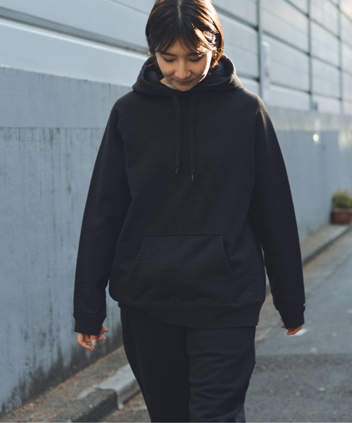 Snow Peak（スノーピーク）の「Recycled Cotton Hoodie スウェットフーディ スウェットパーカー（パーカー・メンズ・ブルー/ブラック/グレー/オートミール・XL/L/M/S/1）」の18枚目の写真