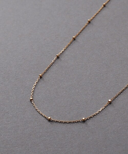 COCOSHNIK（ココシュニック）の「K10スキニーネックレス スタッドケーブル（ネックレス・レディース・その他1・40）」の3枚目の写真
