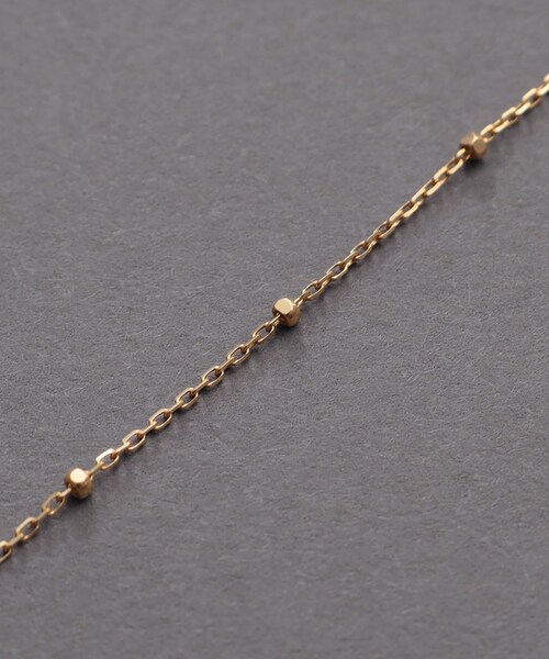 COCOSHNIK（ココシュニック）の「K10スキニーネックレス スタッドケーブル（ネックレス・レディース・その他1・40）」の4枚目の写真