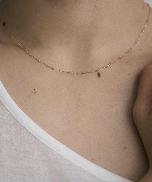 COCOSHNIK（ココシュニック）の「K10スキニーネックレス スタッドケーブル（ネックレス・レディース・その他1・40）」の11枚目の写真