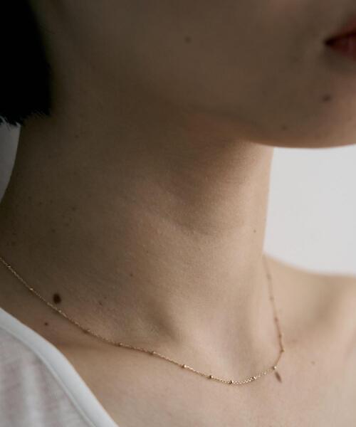 COCOSHNIK（ココシュニック）の「K10スキニーネックレス スタッドケーブル（ネックレス・レディース・その他1・40）」の12枚目の写真