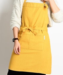 MARAI（マーライ）の「ウォッシュデニムライク コットンエプロン（エプロン）」