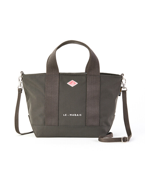 DANTON｜CORDURA CANVAS 2WAY TOTE BAG グレー DANTON CORDURA CANVAS 2WAY TOTE BAG 、EONT NEUF、E