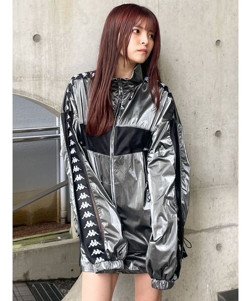 Kappa(カッパ)の「【Kappa】【SET UP対応】シャーリングナイロンスカート(スカート・レディース・ホワイト/グレー・FREE)」の22枚目の写真