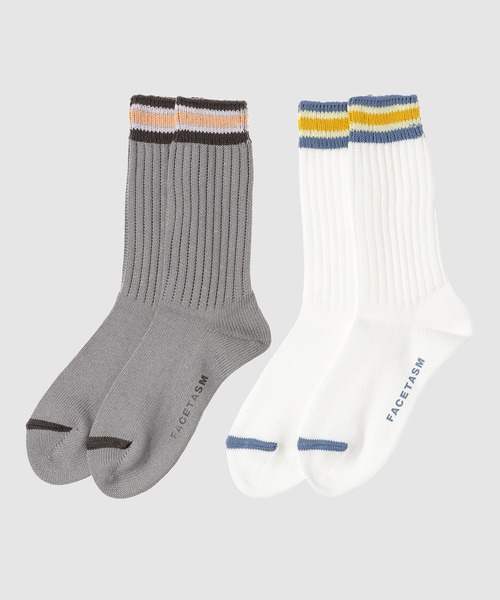 RIB SOCKS（ソックス/靴下）｜FACETASM（ファセッタズム）の