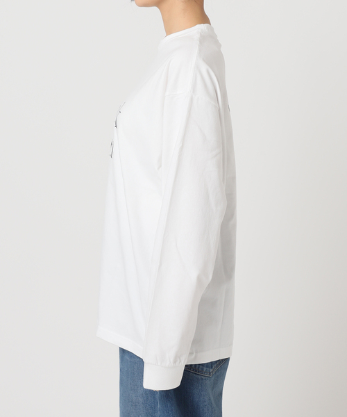 journal standard L'essage(ジャーナルスタンダードレサージュ)の「POETMEETSDUBWISE THINK OVER ロングスリーブTシャツ(Tシャツ/カットソー・レディース・ホワイト・FREE)」の11枚目の写真