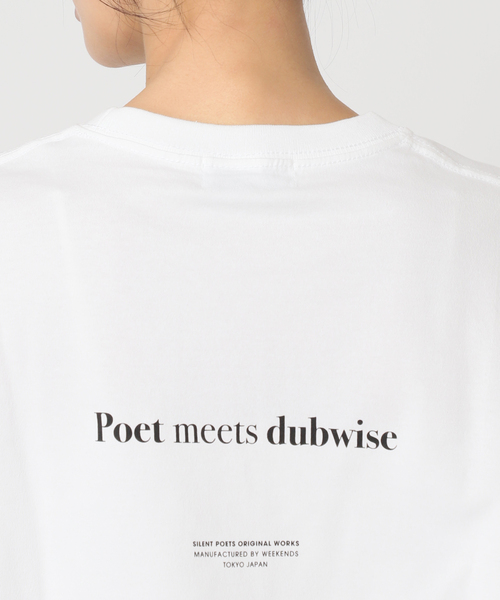 journal standard L'essage(ジャーナルスタンダードレサージュ)の「POETMEETSDUBWISE THINK OVER ロングスリーブTシャツ(Tシャツ/カットソー・レディース・ホワイト・FREE)」の13枚目の写真
