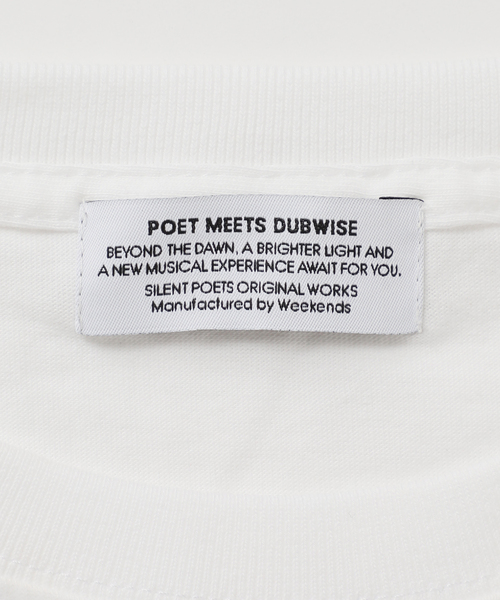 journal standard L'essage(ジャーナルスタンダードレサージュ)の「POETMEETSDUBWISE THINK OVER ロングスリーブTシャツ(Tシャツ/カットソー・レディース・ホワイト・FREE)」の16枚目の写真